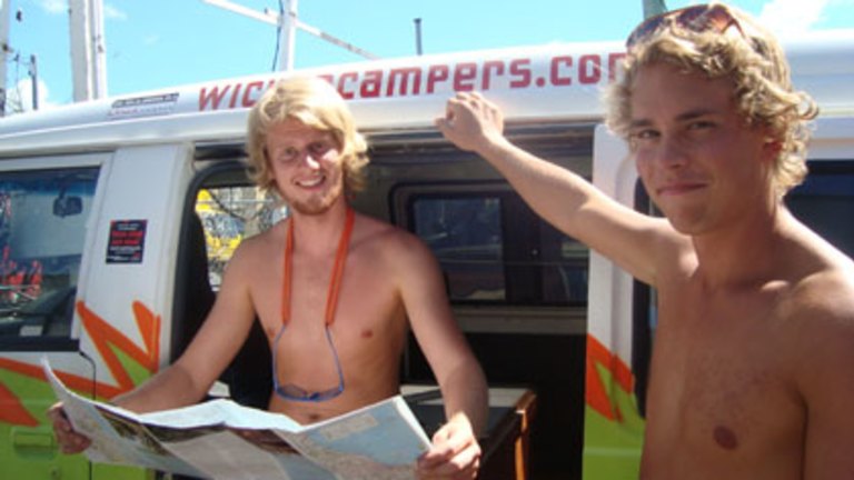 Camper nude Campers In