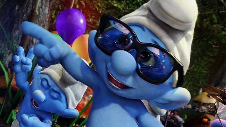Review: 'Smurfs 2' is purely for the baby-blue set