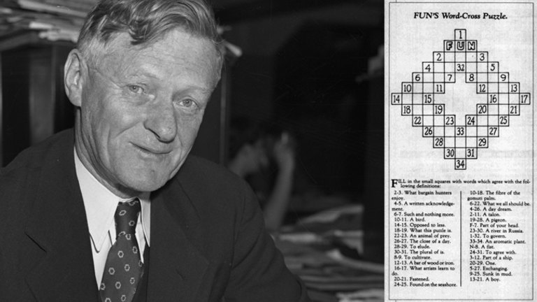 The World's First Crossword