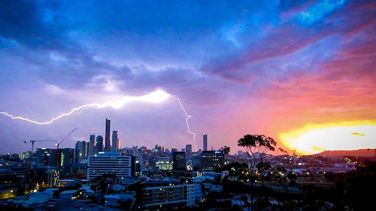 Lightning strike at Maroochydore puts two in hospital