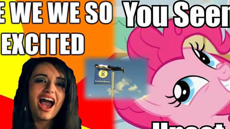 Best Memes Of 11 Rebecca Black Planking My Little Pony