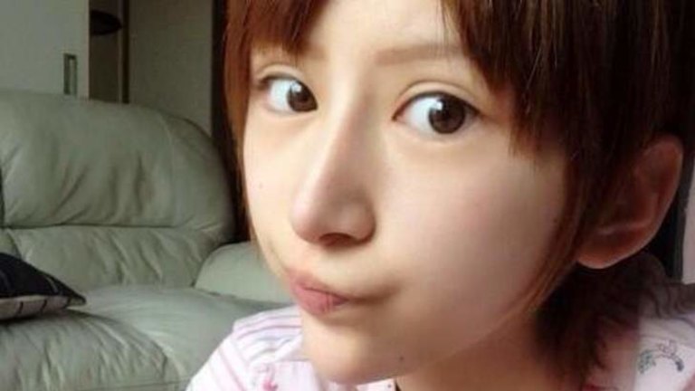 Japanese porn star unveils elf-like face