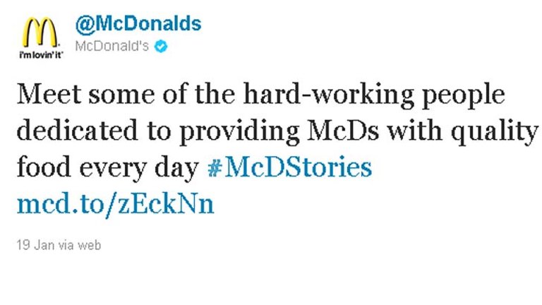 I M Not Lovin It Mcdonald S Twitter Campaign Backfires