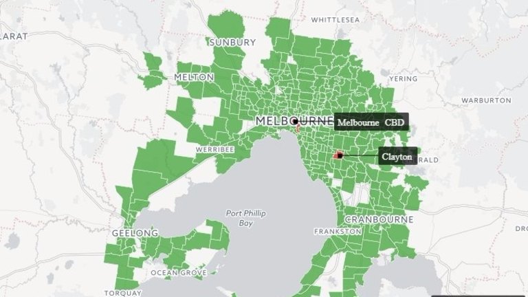 This Map Shows Where Migrants From Around The World Have Settled In Melbourne