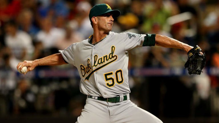 Australian pitcher Grant Balfour is Major League Baseball's prime mover