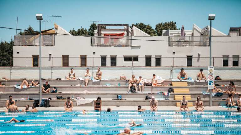 Fitzroy Pool, in inner Melbourne.