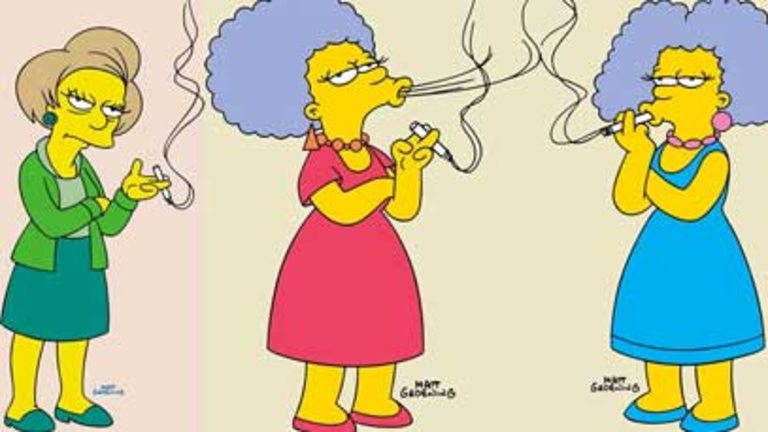 Simpsons 'may prompt' smoking