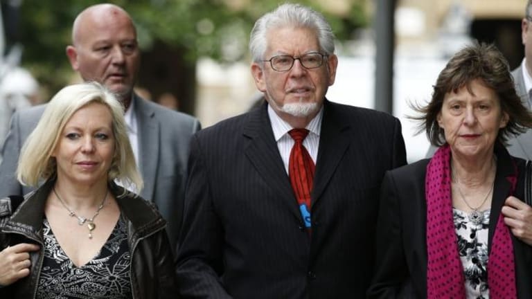 Rolf Harris trial: 'Great hugger' commented on curves