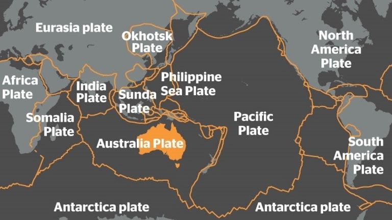 Image result for tectonic plates tasmania