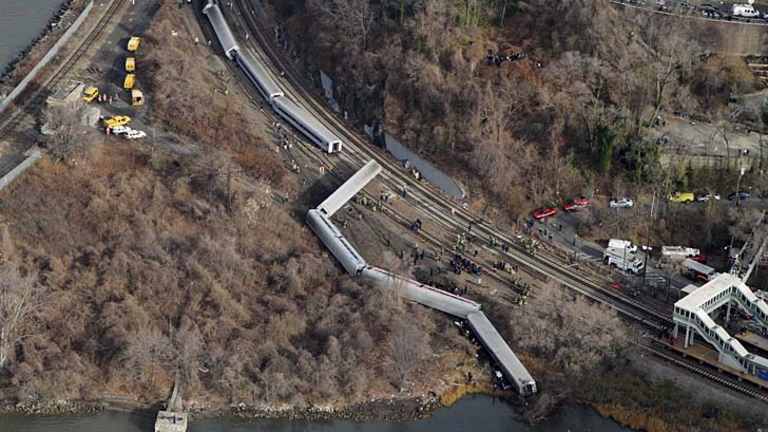 Attention turns to train’s speed on sharp curve following deadly ...