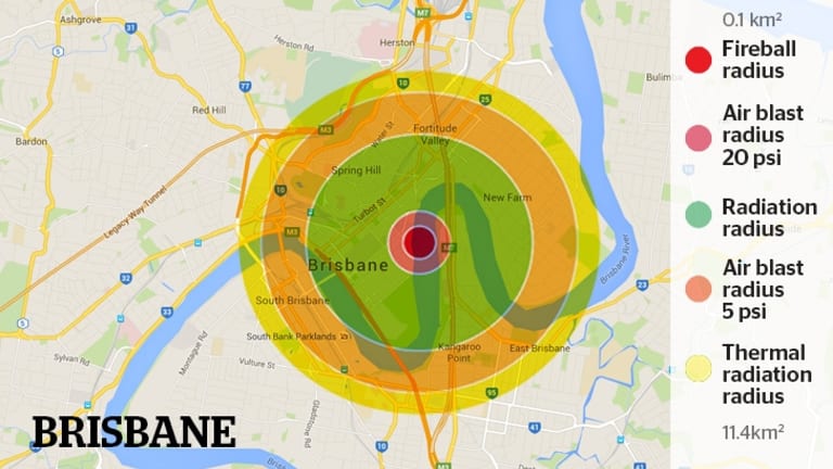 What if the Hiroshima bomb was dropped on Sydney or Melbourne?