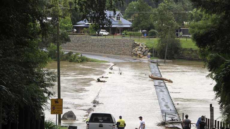 River levels falling but more rain to come