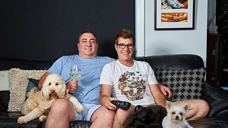 Gogglebox: Melbourne dads Wayne and Tom tell it like we all wish we could.