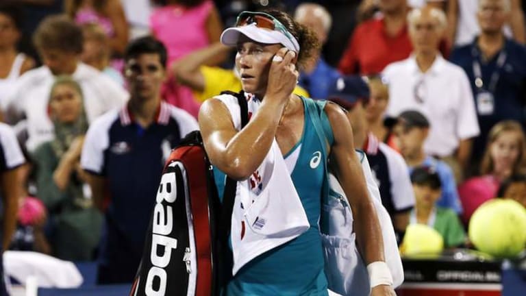 Samantha Stosur Knocked Out Of Us Open By Qualifier 