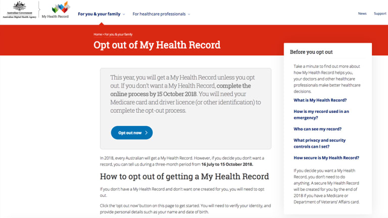 MyHealth: Digital health record breach 'inevitable'