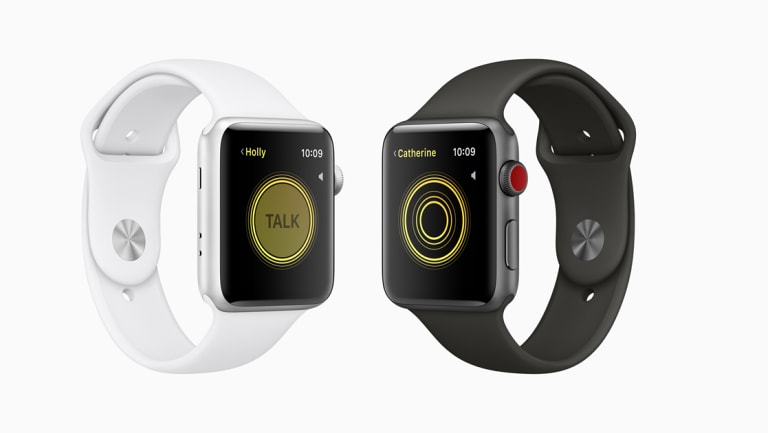 apple watch series 2 walkie talkie