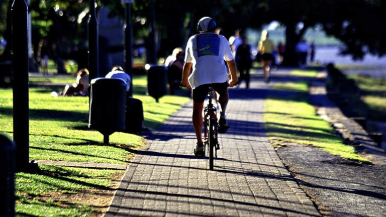 Can you ride a best sale bike on a footpath