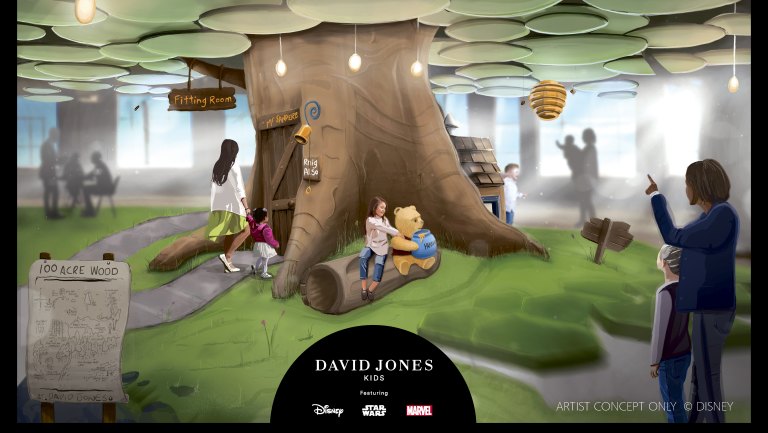 David jones kids store toys