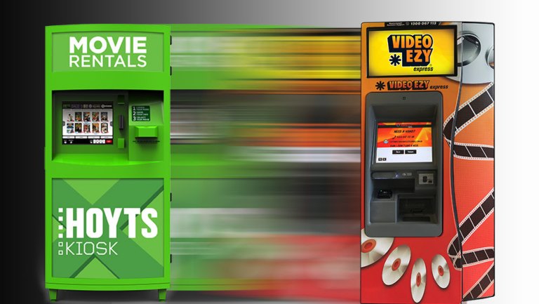 Hoyts DVD vending business to be swallowed by rival Video Ezy Express