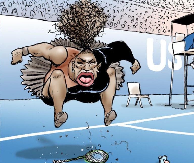 The Herald Sun's Serena Williams cartoon was racist - don't get why?