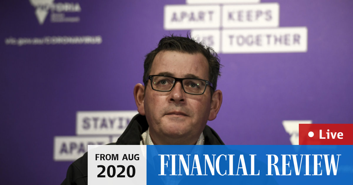 Coronavirus Australia Updates Live Curfew Imposed On Melbourne From 8pm