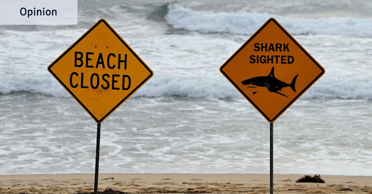 Sydneysiders must be warned. After heavy rain, it’s not safe to go back in the water