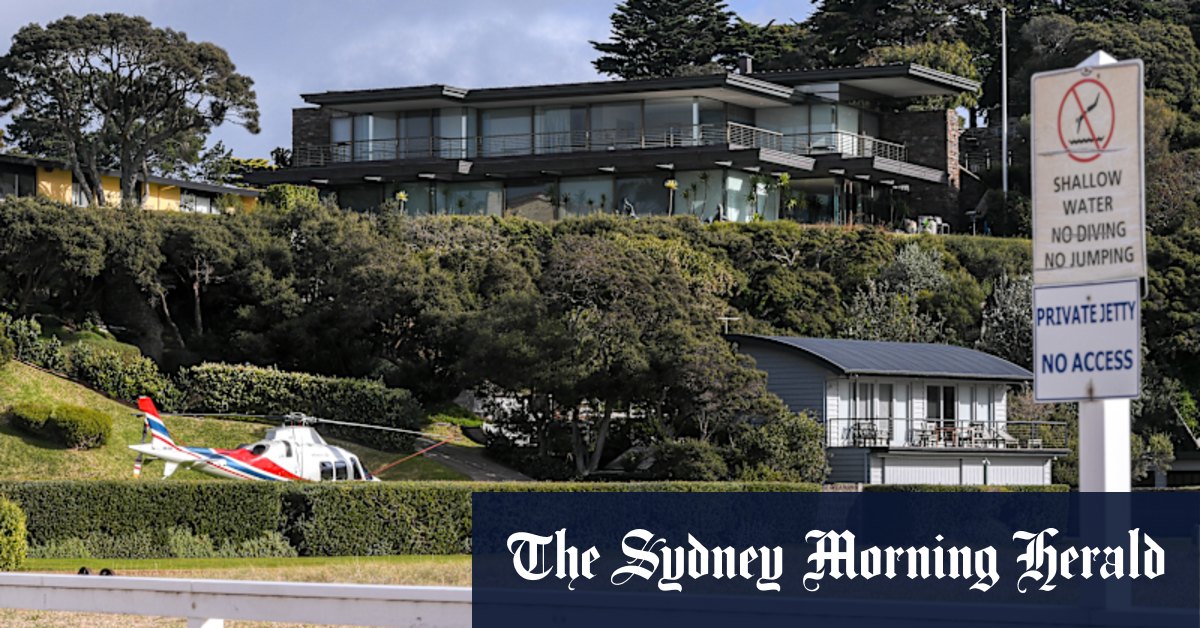 Sand survey could scupper Lindsay Fox's drive for more Portsea beach - Vimarsana News