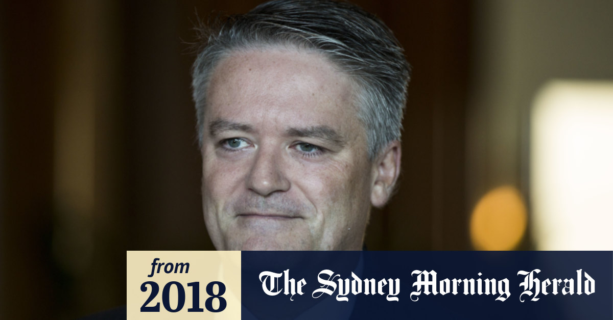 Mathias Cormann defends Barnaby Joyce's latest comments