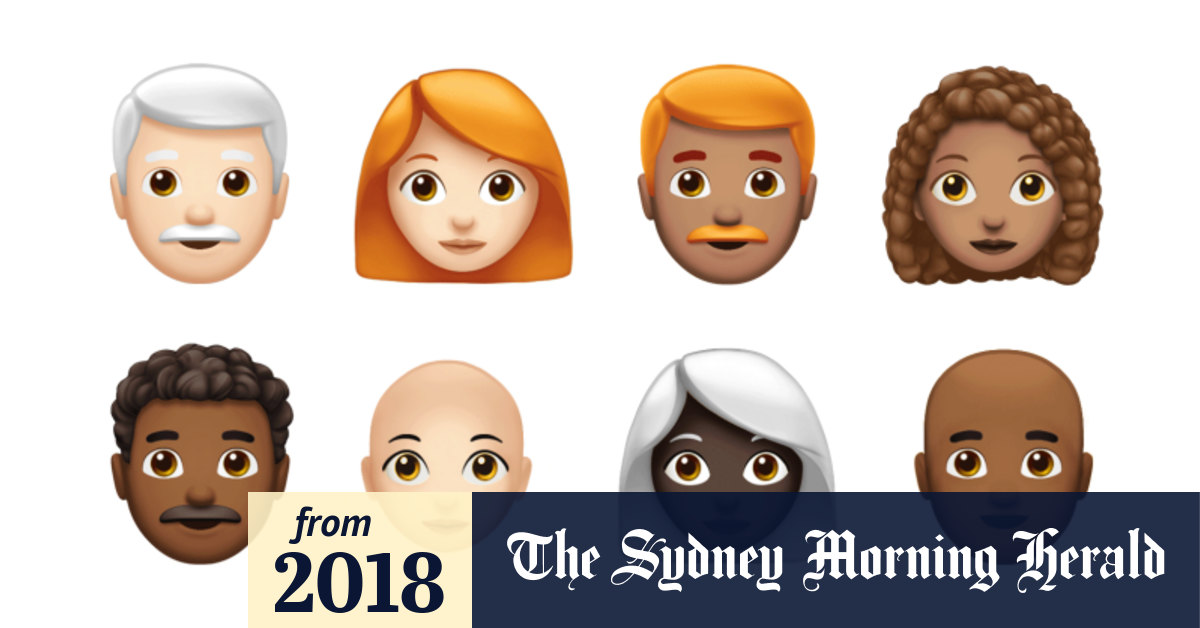 Apple Teases New Emoji Including New Bald Red Curly And White Hair