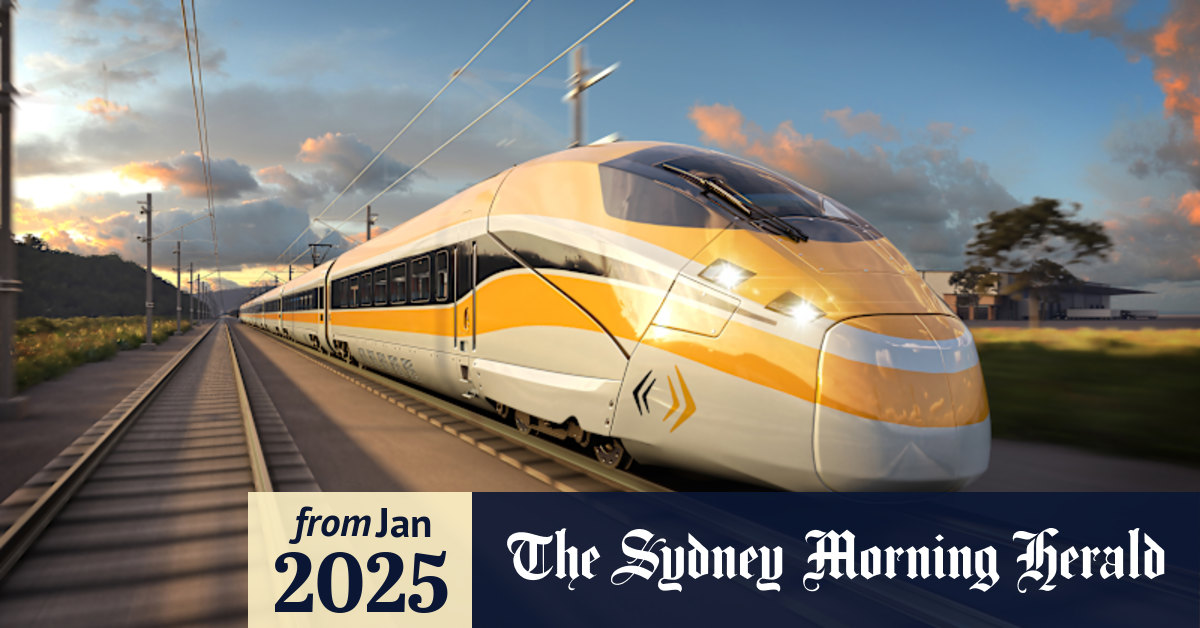 Sydney-Central Coast high-speed rail cost revealed