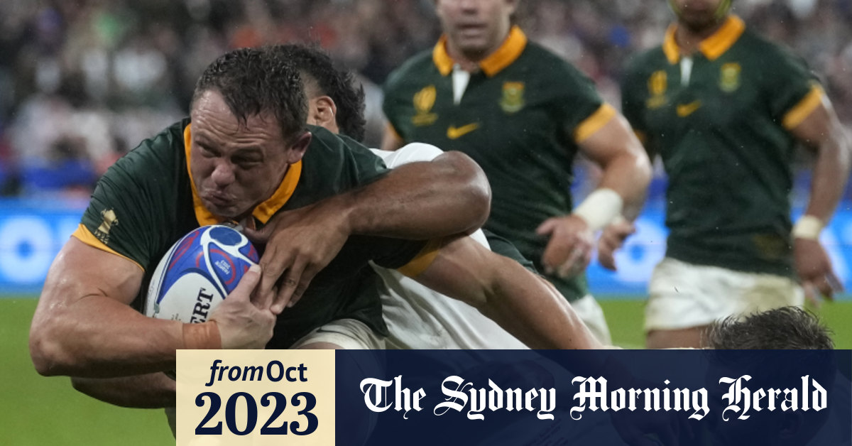 Rugby World Cup 2023: South Africa beat England, will face New Zealand in  final