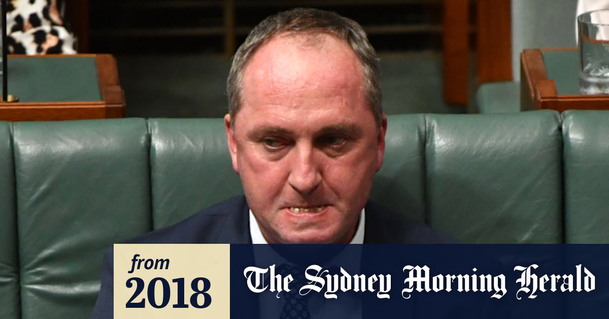 Barnaby Joyce Claimed Travel Allowance For 50 Nights In Canberra