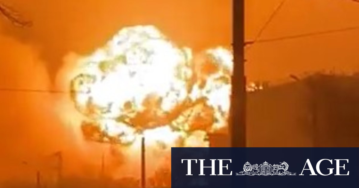 Fiery explosion rocks Russian tank factory - Vimarsana News