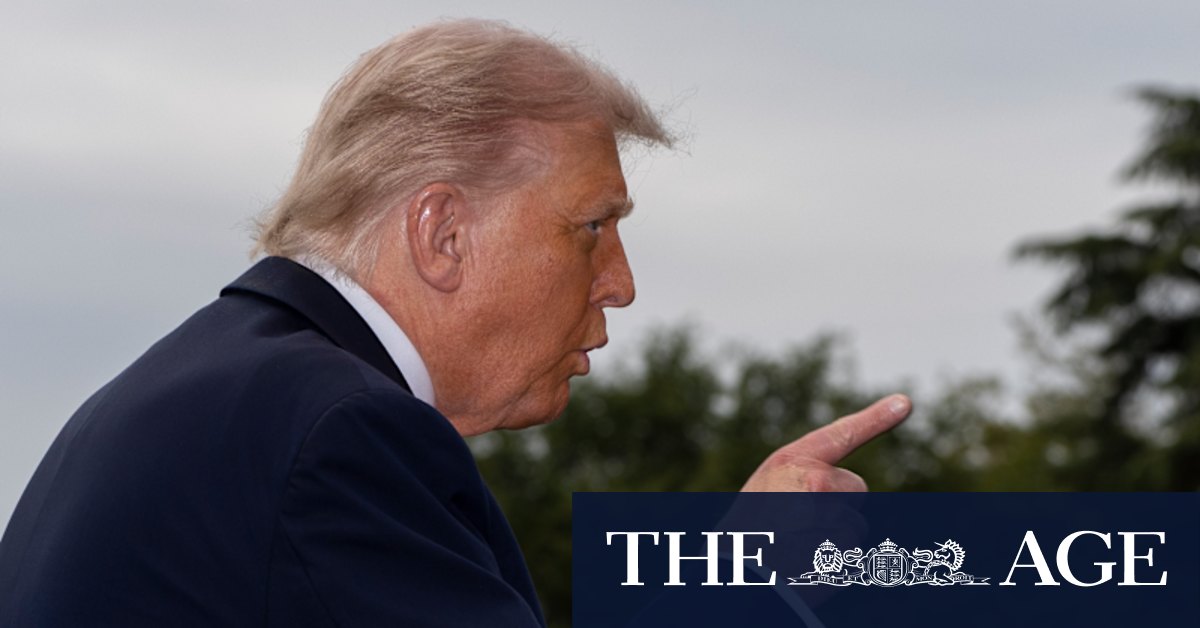 „Sie schaden Australien“: Trump droht ABC-Journalisten in hitziger ...