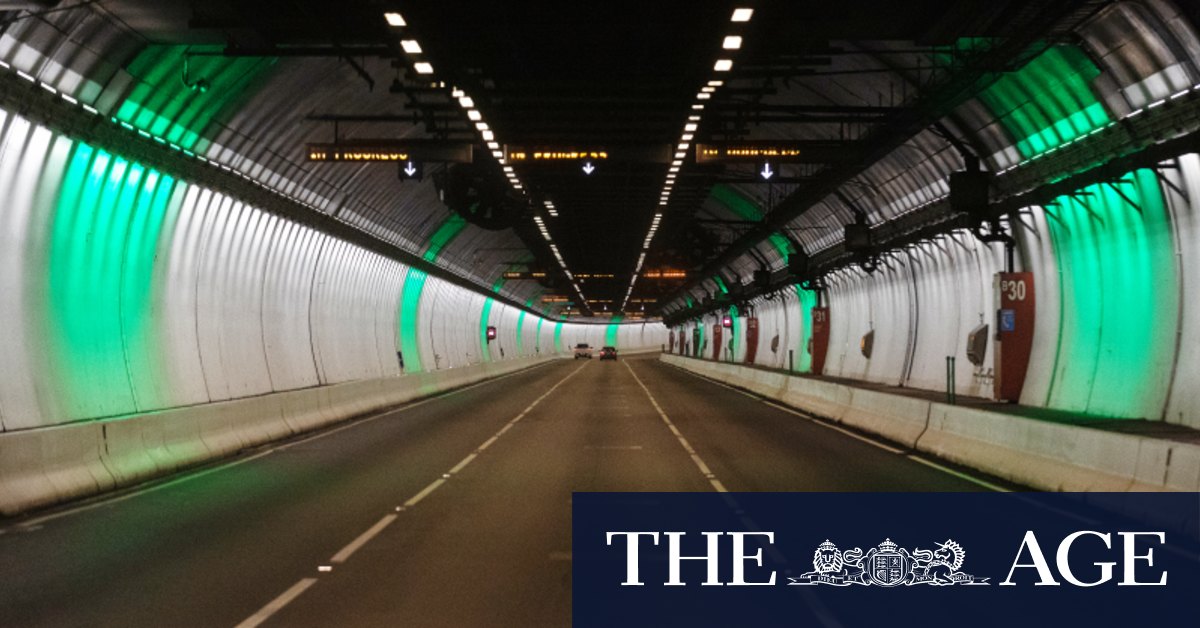 Burnley Tunnel lights Transurban says a trick triggering your primal