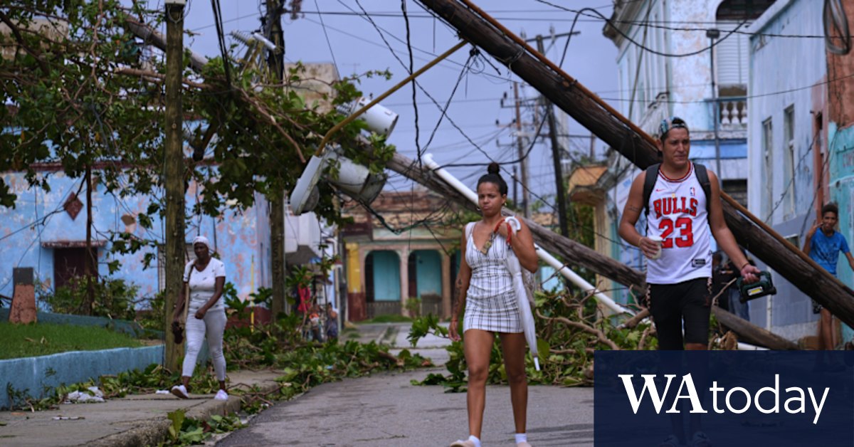 Satellite images reveal Jamaica devastation as Melissa tears through Cuba