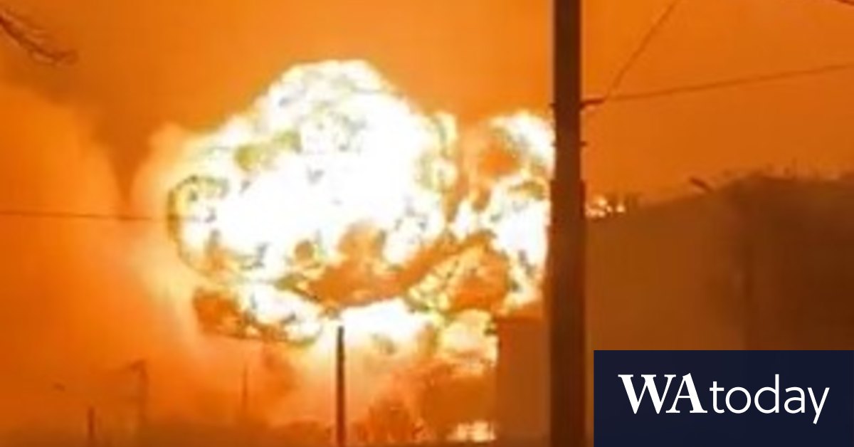 Fiery explosion rocks Russian tank factory - Vimarsana News