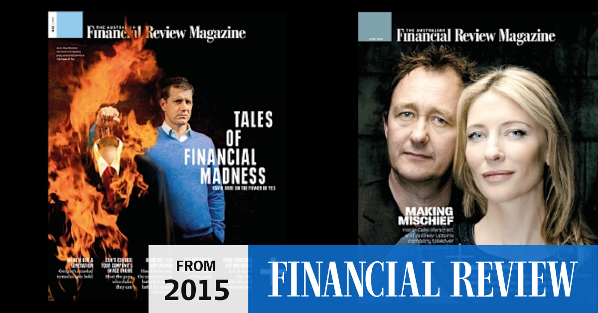 Editors' choice: the best AFR Magazine covers of the past 20 years