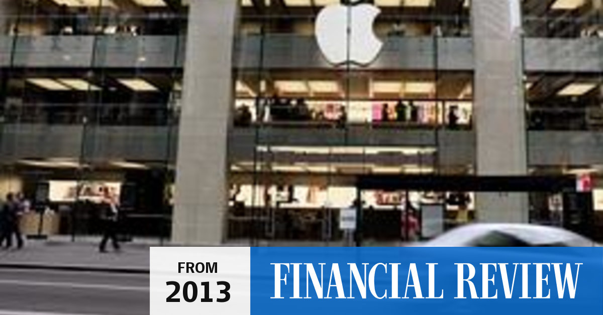 Australian government hits out at Apple tax bill