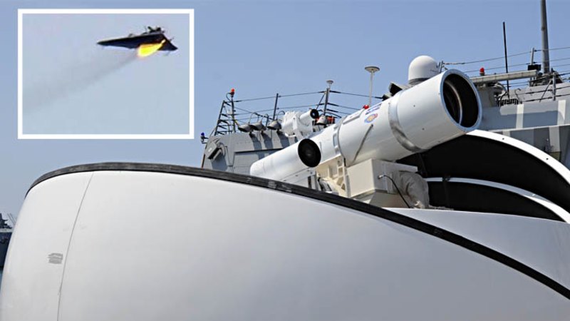 US Navy demonstrates laser weapon
