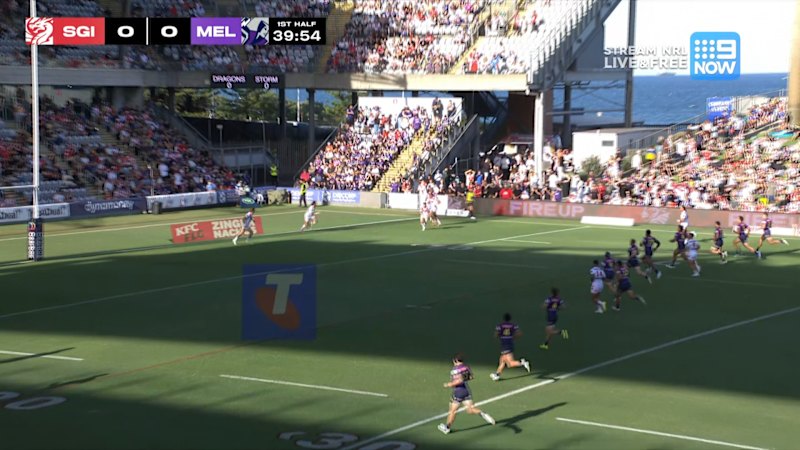 Video: NRL Highlights: Dragons v Storm