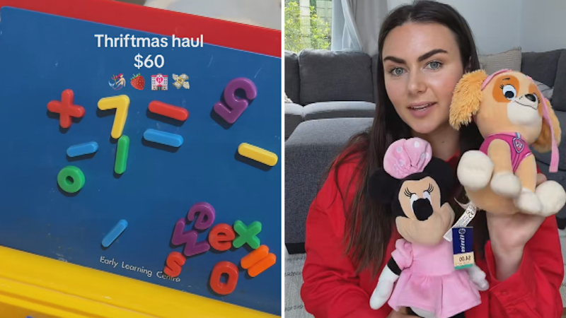 Aussies hop on Tiktok ‘Thriftmas’ trend