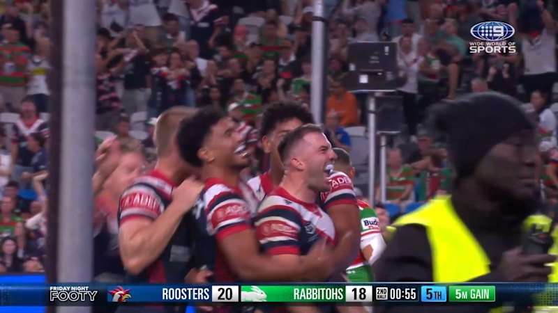 Teddy finishes DCE's brilliant kick