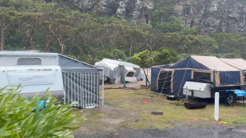 Severe flash flooding hits holidaymakers at Cumberland River Holiday Park