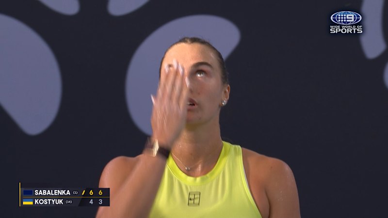 Sabalenka wins her third title in Brisbane