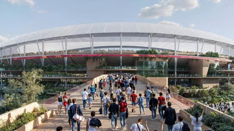 Jarrod Bleijie reveals architects chosen to design Brisbane’s new Olympic Stadium