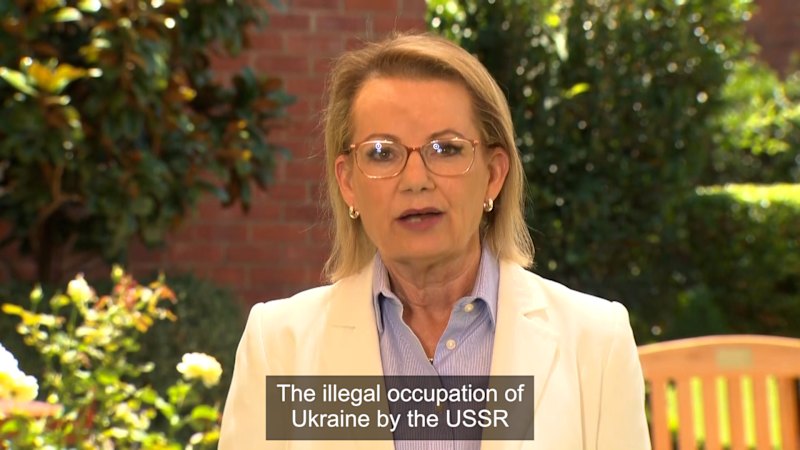 Opposition leader Sussan Ley refers to the USSR