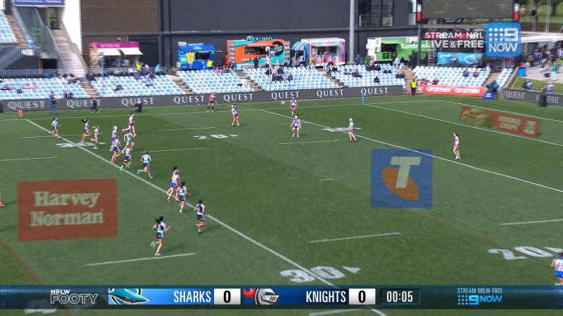 Video: NRLW Highlights: Sharks v Knights Round