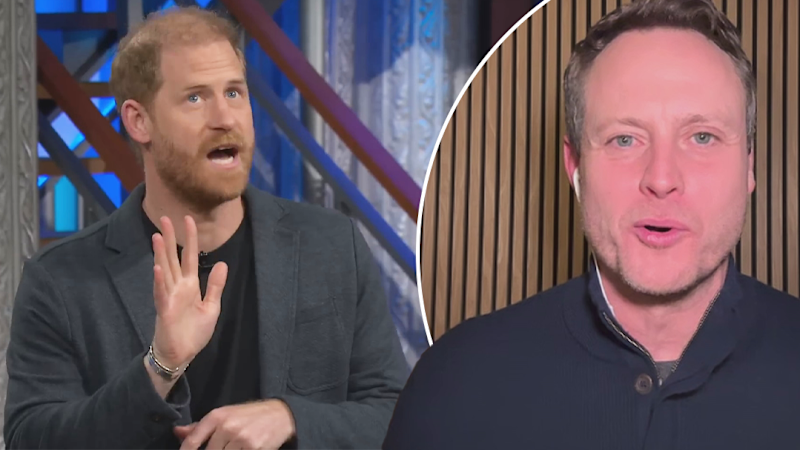 Prince Harry’s surprise cameo on the The Late Show with Stephen Colbert