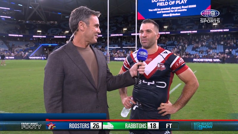 Teddy’s insight into ‘crazy scenes’ after fan invasion